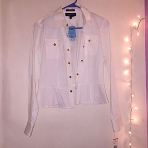 Adorable White Jones New York Jacket! 🤭